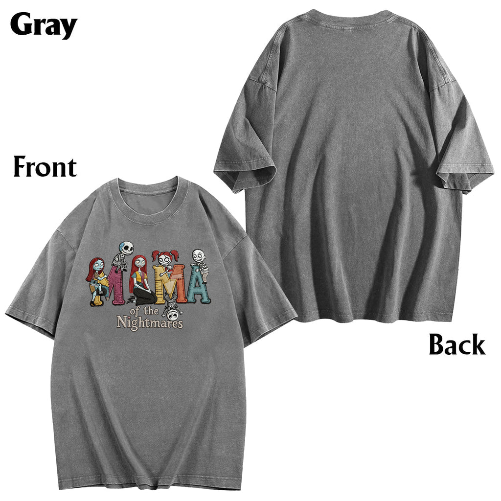 Personalized Nightmare Wash T-Shirt Custom Name Gift for Mom Wash T-shirt GradoCreations