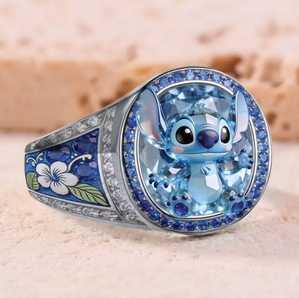 Personalized Ohana Signet Ring Custom Name Gift for Family Signet Ring GradoCreations