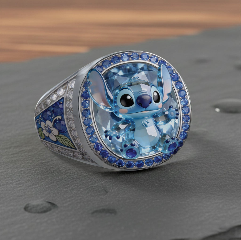 Personalized Ohana Signet Ring Custom Name Gift for Family Signet Ring GradoCreations