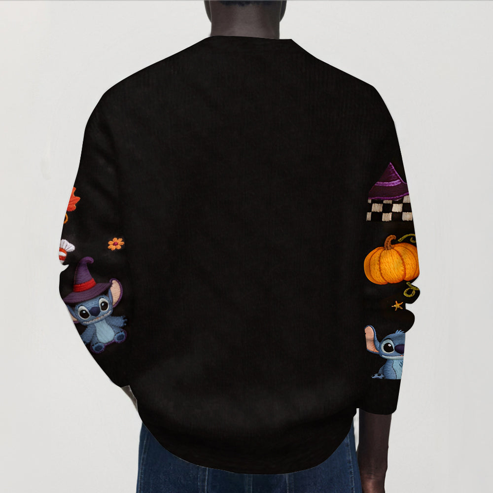Personalized Trick or Treat Cardigan Sweater for Kids & Adults Cardigan Sweater GradoCreations
