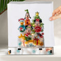 Personalized Acrylic Christmas Mouse Paper Towel Holder Gift for Kitchen Paper Towel Holder GradoCreations