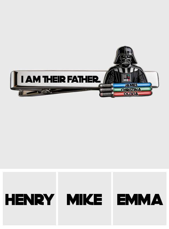 Personalized Stainless Steel Tie Clip Custom Name Gift for Dad Tie Clip GradoCreations