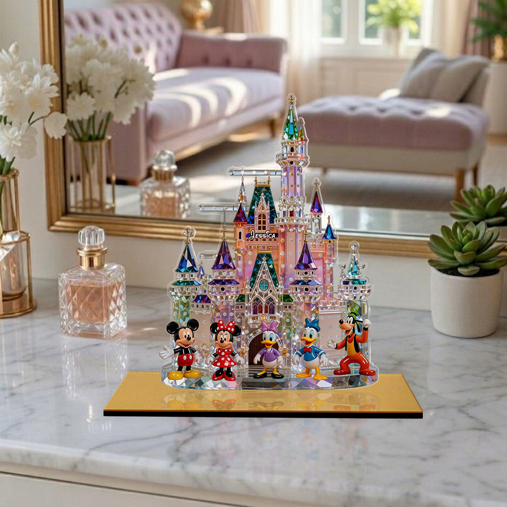 Personalized Acrylic Jewelry Holder Dream Trip Gift for Her Jewelry Holder GradoCreations