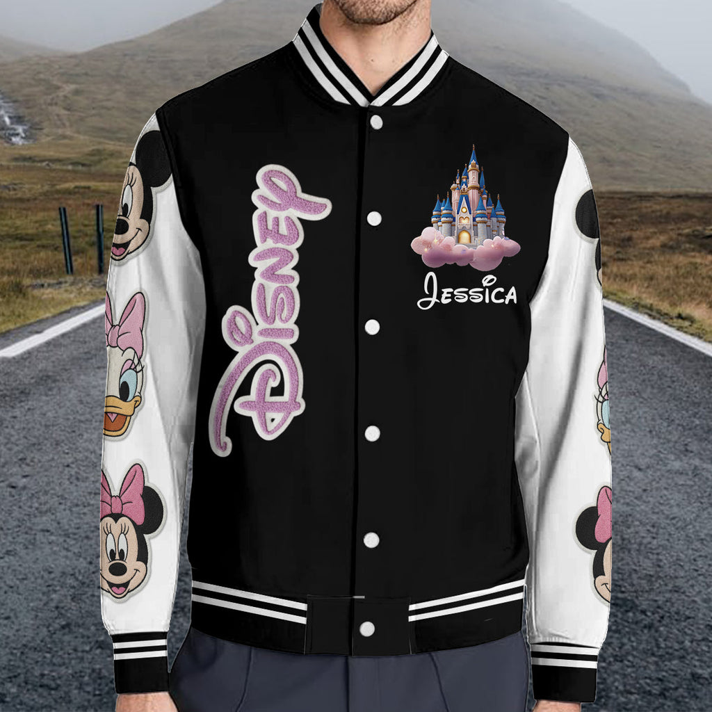 Personalized Disney Varsity Jacket Custom Name Gift Idea Varsity Jacket GradoCreations
