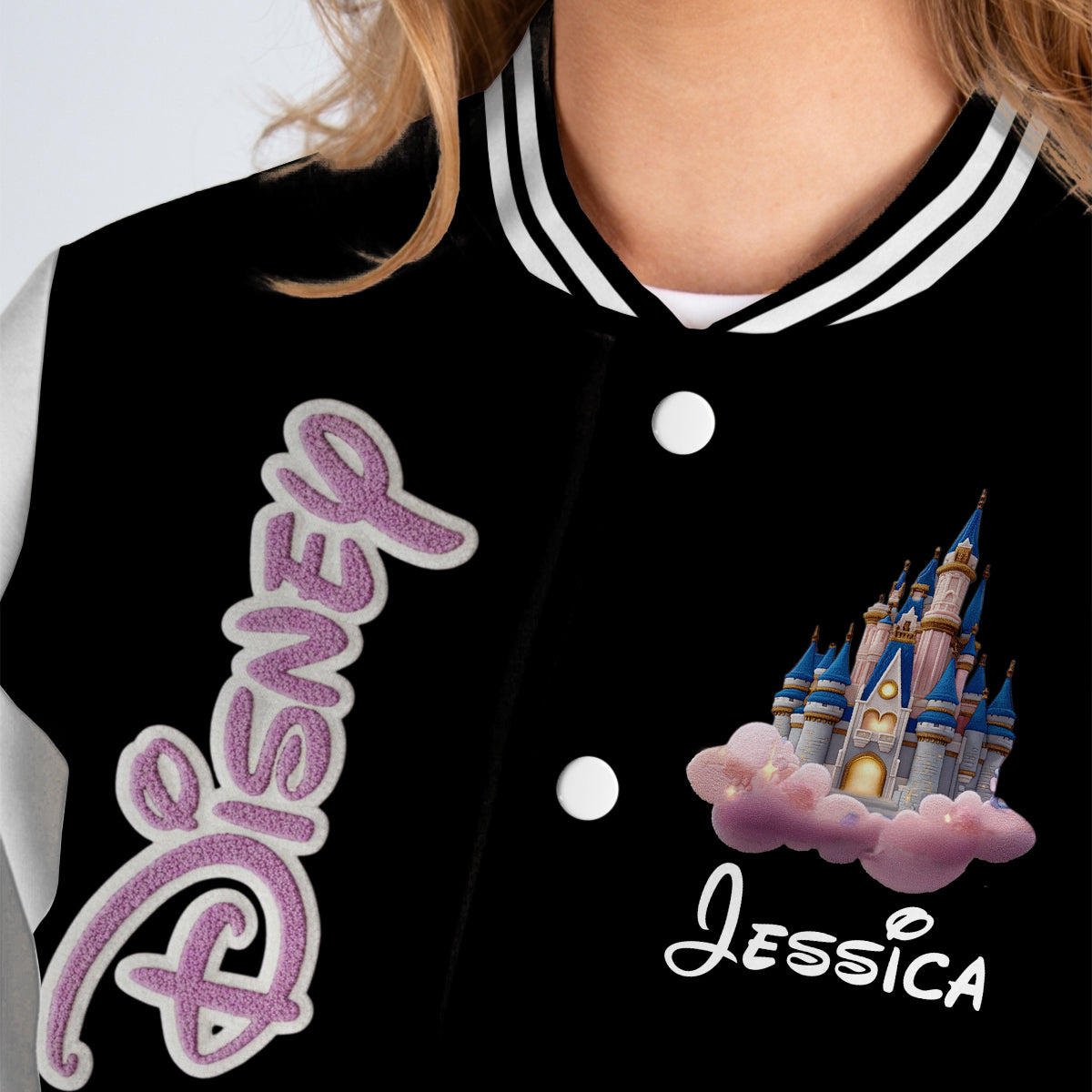 Personalized Disney Varsity Jacket Custom Name Gift Idea Varsity Jacket GradoCreations