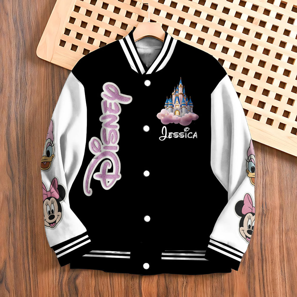 Personalized Disney Varsity Jacket Custom Name Gift Idea Varsity Jacket GradoCreations