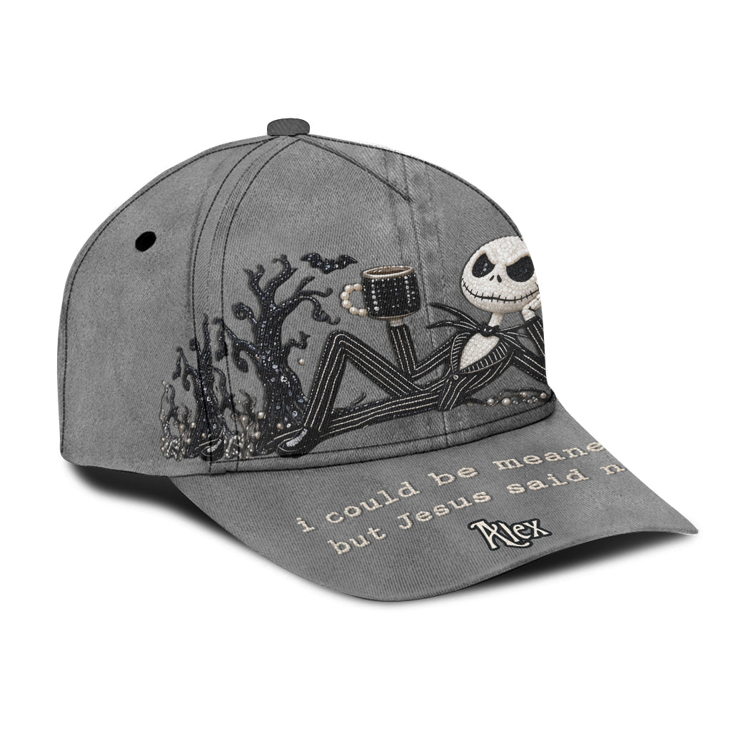 Personalized Classic Cap Nightmare Design Custom Name Gift Classic Cap GradoCreations