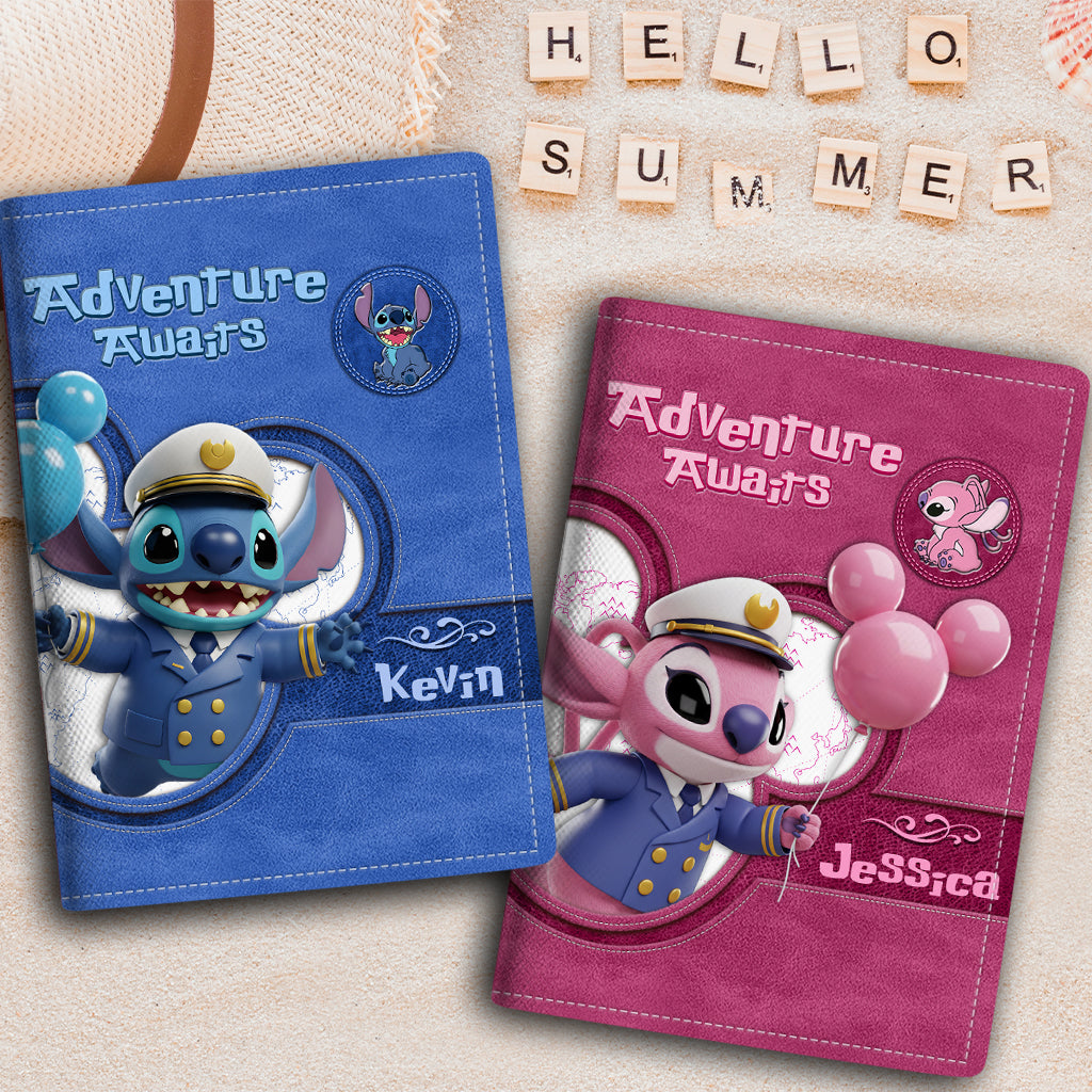Personalized Ohana Passport Holder Custom Name Travel Gift Passport Holder GradoCreations