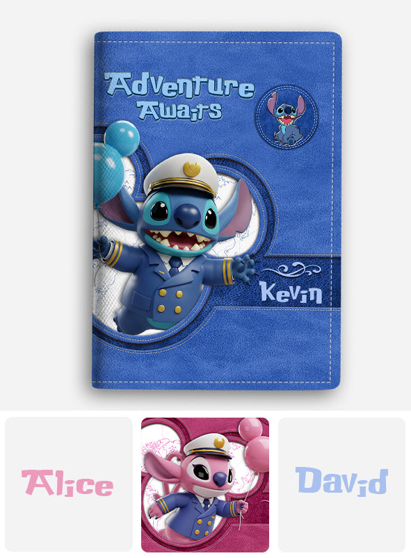 Personalized Ohana Passport Holder Custom Name Travel Gift Passport Holder GradoCreations