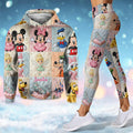 Personalized Disney Mouse Hoodie and Leggings Set for Kids Hoodie & Leggings GradoCreations