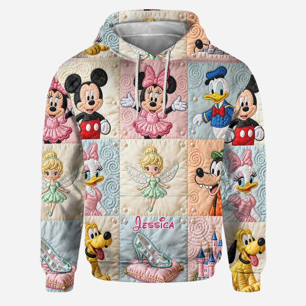 Personalized Disney Mouse Hoodie and Leggings Set for Kids Hoodie & Leggings GradoCreations
