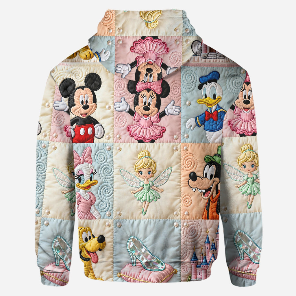 Personalized Disney Mouse Hoodie and Leggings Set for Kids Hoodie & Leggings GradoCreations