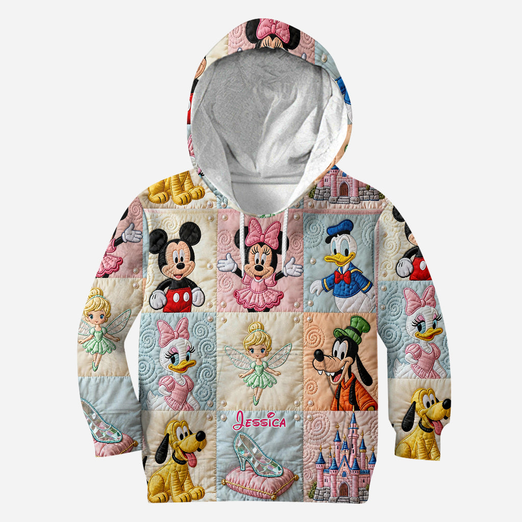 Personalized Disney Mouse Hoodie and Leggings Set for Kids Hoodie & Leggings GradoCreations