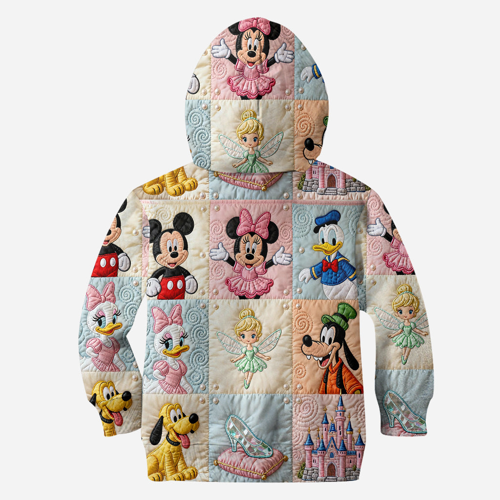 Personalized Disney Mouse Hoodie and Leggings Set for Kids Hoodie & Leggings GradoCreations