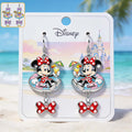 Personalized Disney Mouse Earrings with Custom Card Gift for Kids Earrings With Card GradoCreations