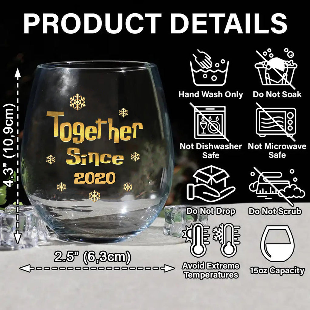 Personalized Ohana All Over Wine Glass Custom Name Gift All Over Wine Glass GradoCreations