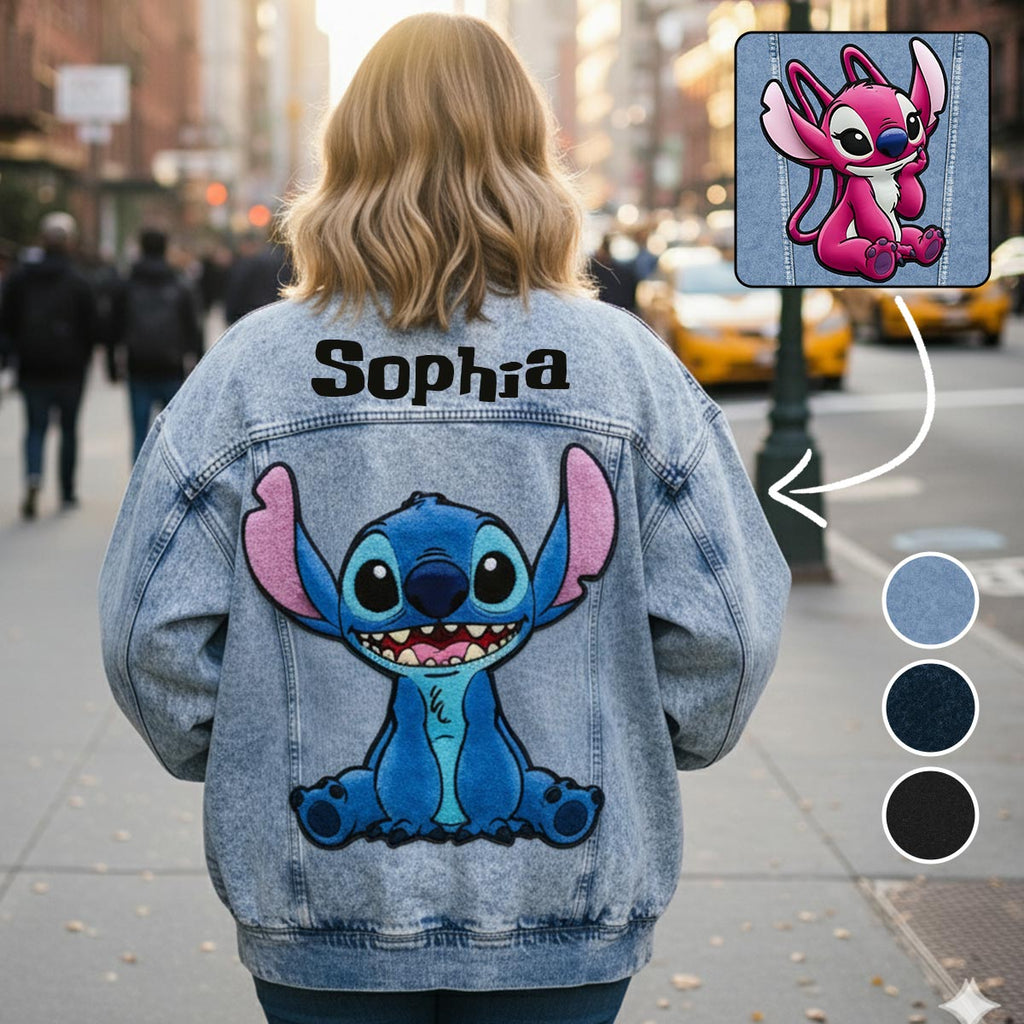 Personalized Ohana Bomber Jacket Custom Name Gift for Kids Bomber Jacket GradoCreations