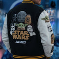 Personalized Star Wars Varsity Jacket Custom Name Gift Varsity Jacket GradoCreations