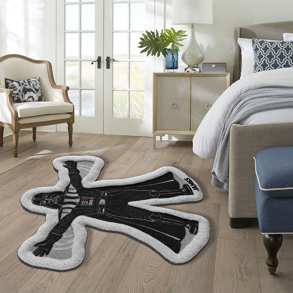 Personalized Star Wars Non-Slip Tufted Rug Funny Snow Angels Non-Slip Tufted Rug GradoCreations