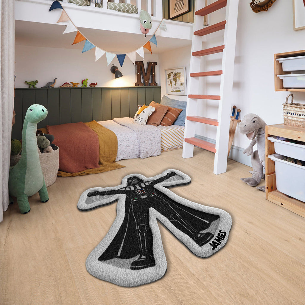 Personalized Star Wars Non-Slip Tufted Rug Funny Snow Angels Non-Slip Tufted Rug GradoCreations