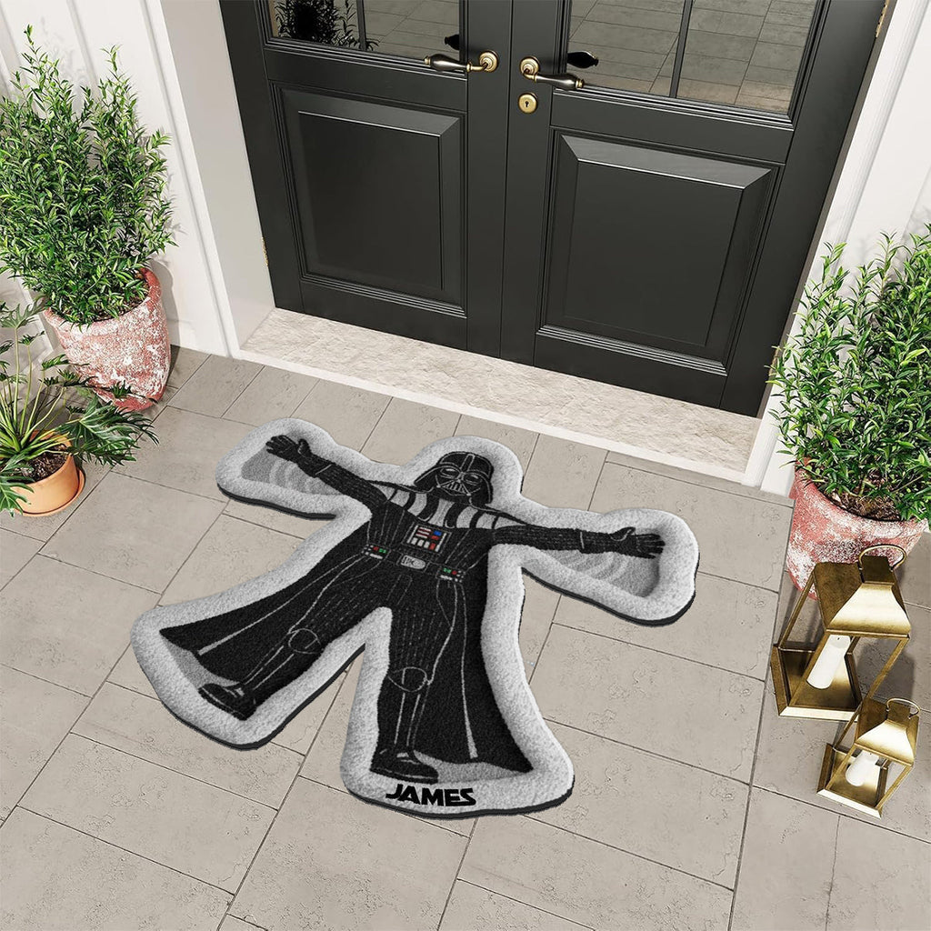 Personalized Star Wars Non-Slip Tufted Rug Funny Snow Angels Non-Slip Tufted Rug GradoCreations