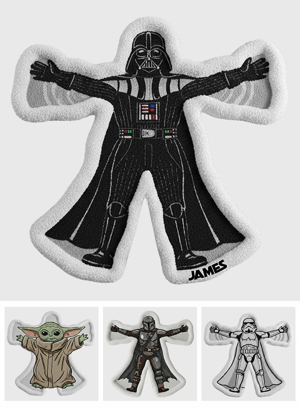 Personalized Star Wars Non-Slip Tufted Rug Funny Snow Angels Non-Slip Tufted Rug GradoCreations