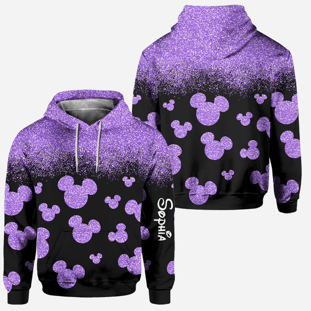 Personalized Mouse Hoodie and Leggings Set with Custom Name for Kids Hoodie & Leggings GradoCreations