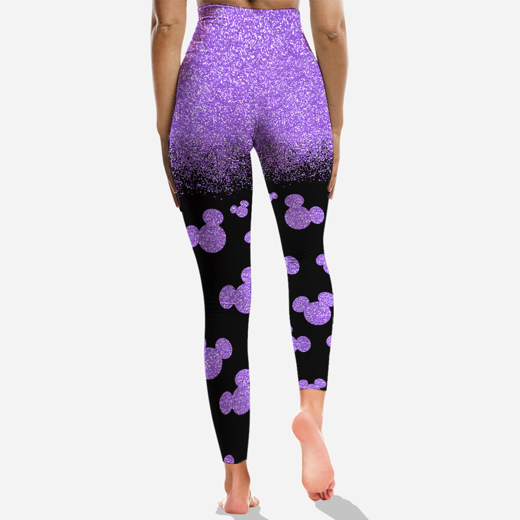 Personalized Mouse Hoodie and Leggings Set with Custom Name for Kids Hoodie & Leggings GradoCreations