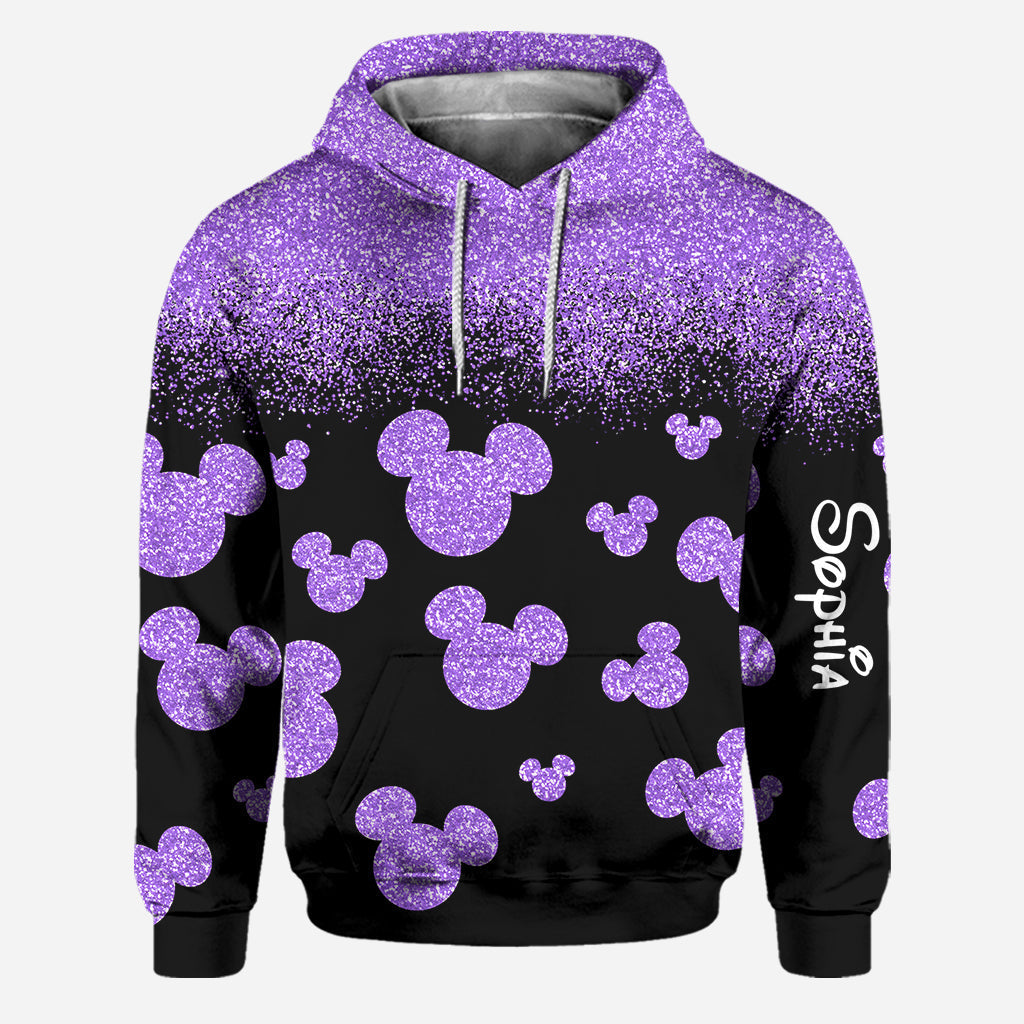 Personalized Mouse Hoodie and Leggings Set with Custom Name for Kids Hoodie & Leggings GradoCreations