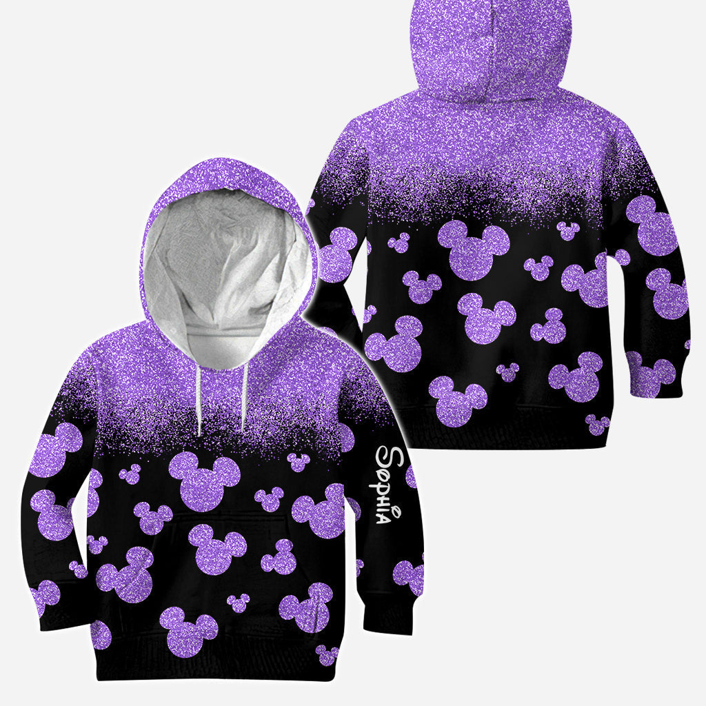 Personalized Mouse Hoodie and Leggings Set with Custom Name for Kids Hoodie & Leggings GradoCreations