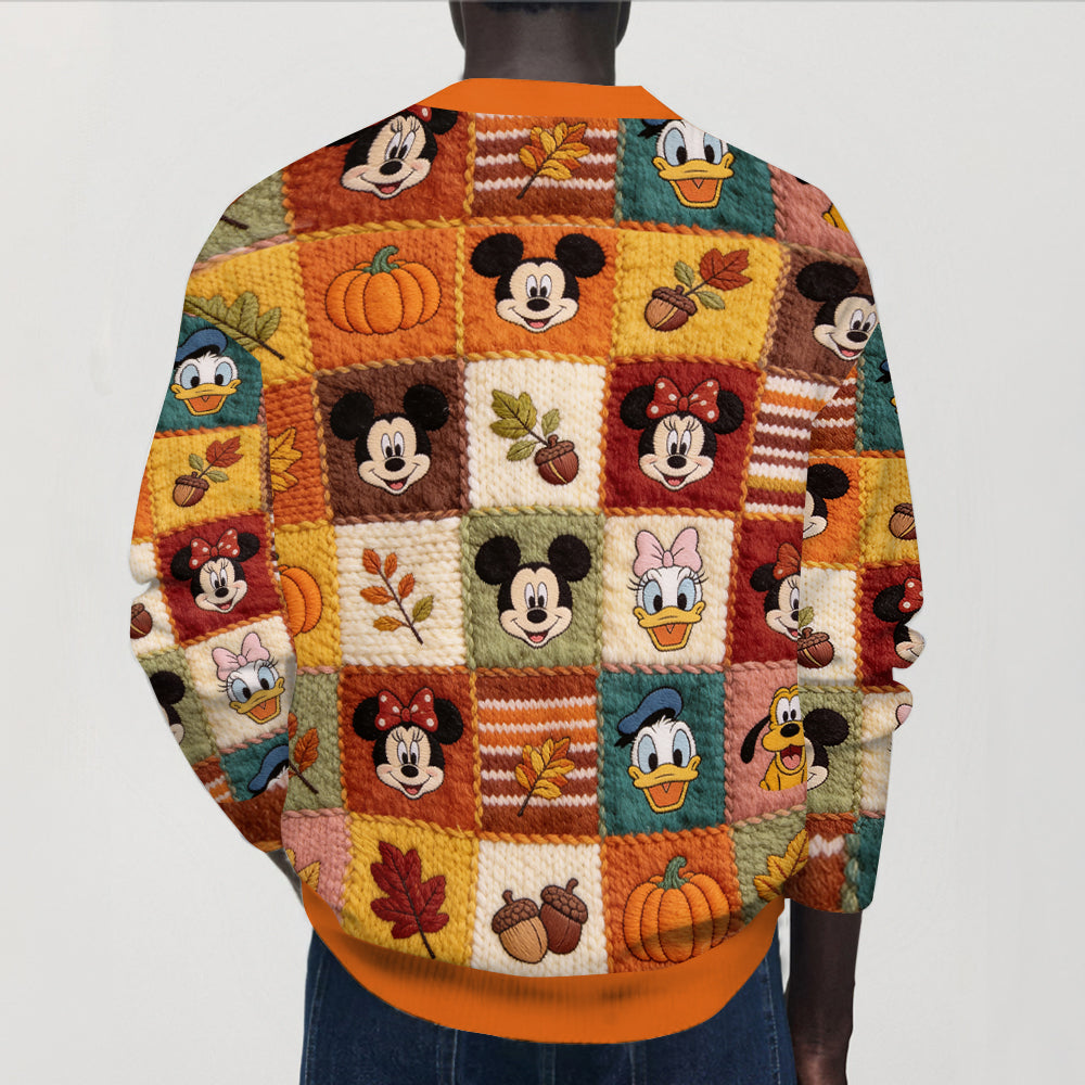 Personalized Knitted Cardigan with Autumn Vibes for Her Cardigan GradoCreations