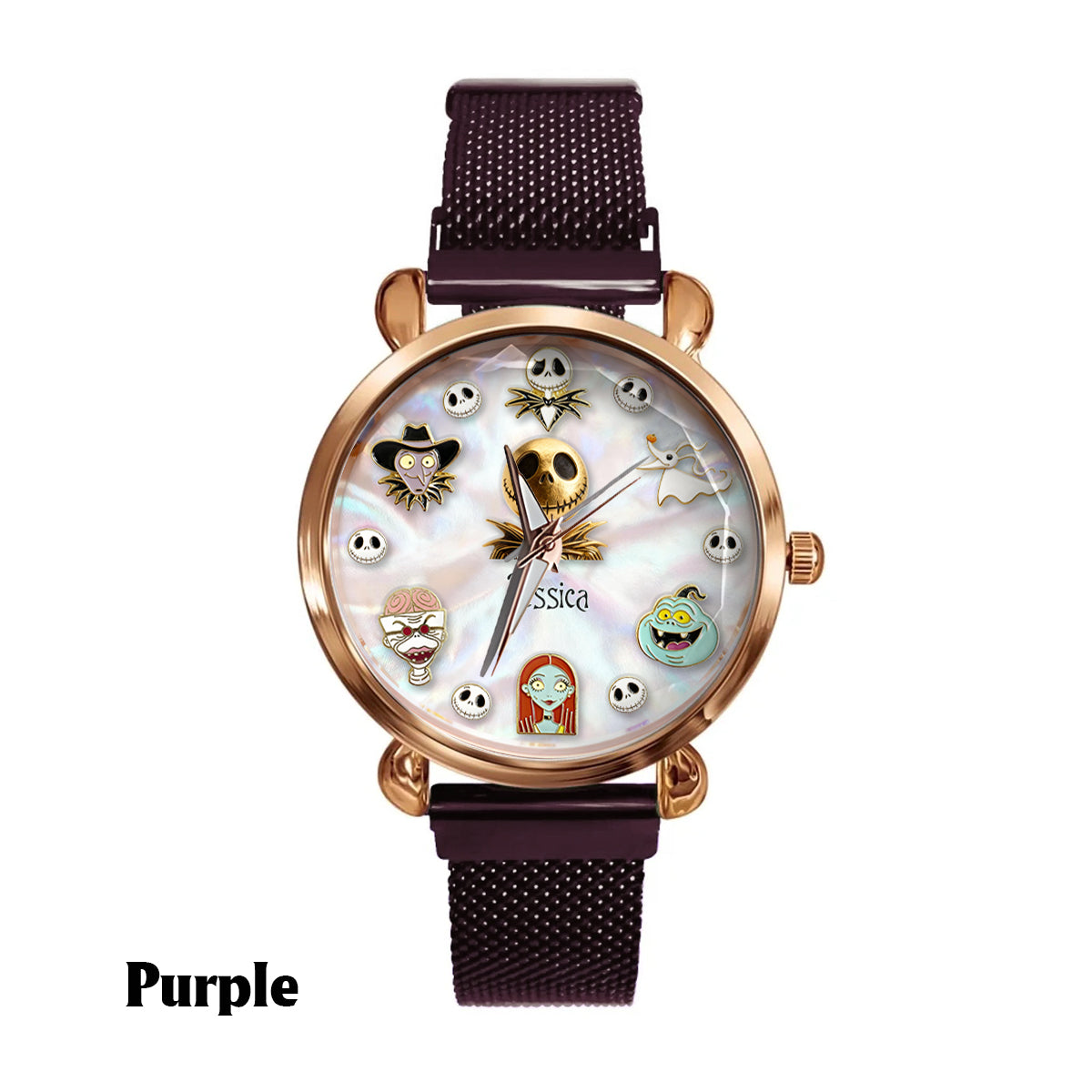 Personalized Nightmare Women Hand Watch Custom Name Gift Women Hand Watch GradoCreations