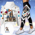 Personalized Magical Castle Mouse Hoodie and Leggings Gift for Kids Hoodie & Leggings GradoCreations
