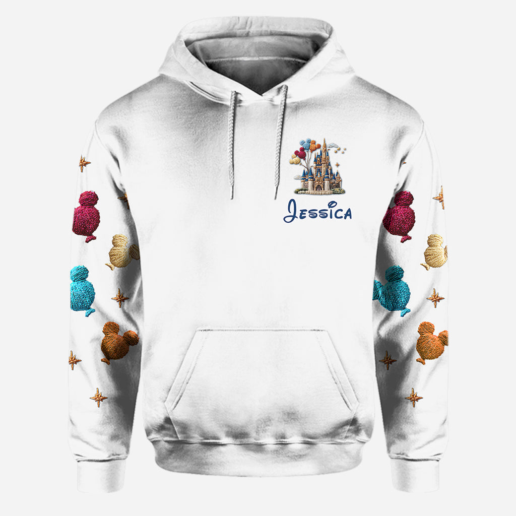 Personalized Magical Castle Mouse Hoodie and Leggings Gift for Kids Hoodie & Leggings GradoCreations