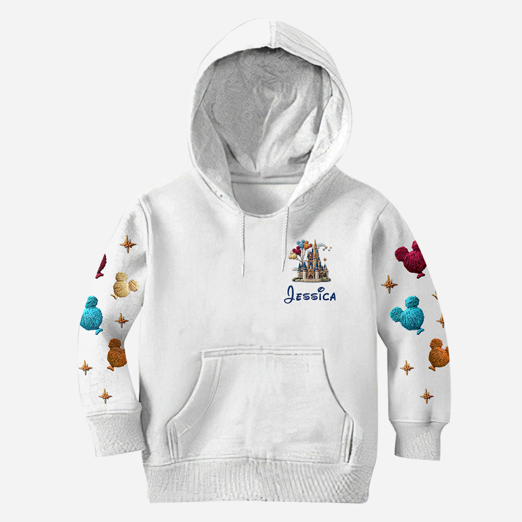 Personalized Magical Castle Mouse Hoodie and Leggings Gift for Kids Hoodie & Leggings GradoCreations