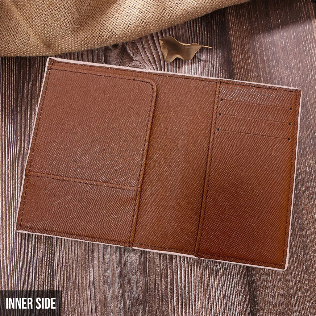 Personalized Leather Luggage Tag & Passport Holder Set for Travelers Leather Luggage Tag & Passport Holder GradoCreations