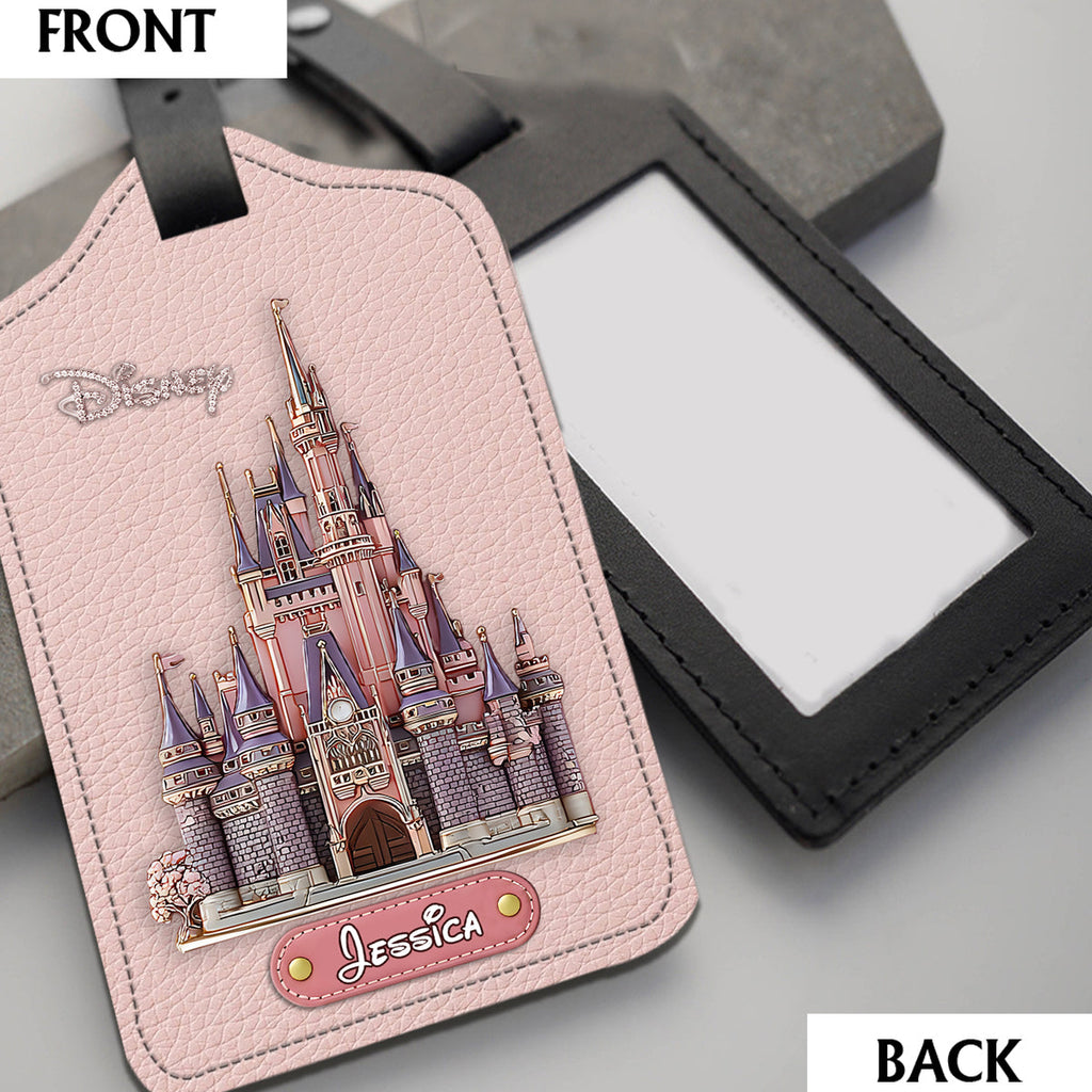 Personalized Leather Luggage Tag & Passport Holder Set for Travelers Leather Luggage Tag & Passport Holder GradoCreations