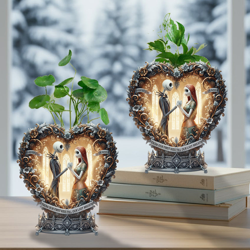 Personalized Heart-Shaped Acrylic Flower Vase Custom Design Gift for Couples Custom Shape Acrylic Flower Vase GradoCreations