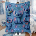 Personalized Ohana Blanket Custom Name Gift for Family Blanket GradoCreations