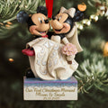 Personalized Acrylic Mouse Ornament Our First Christmas Gift Ornament GradoCreations