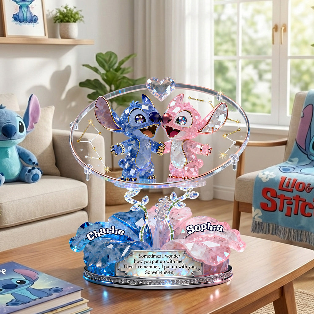 Personalized Ohana Custom Shaped Acrylic Plaque Gift for Loved Ones Custom Shaped Acrylic Plaque GradoCreations