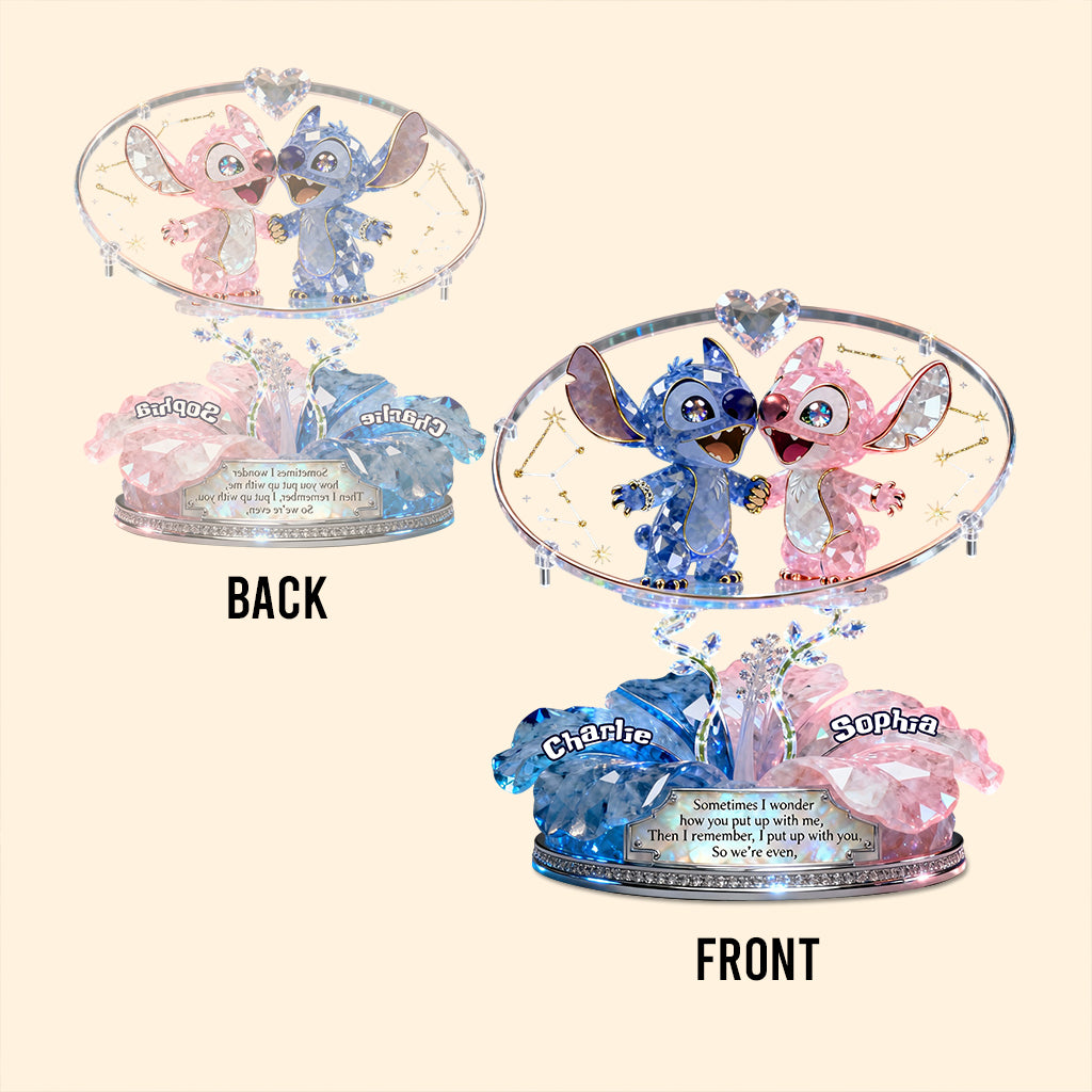 Personalized Ohana Custom Shaped Acrylic Plaque Gift for Loved Ones Custom Shaped Acrylic Plaque GradoCreations