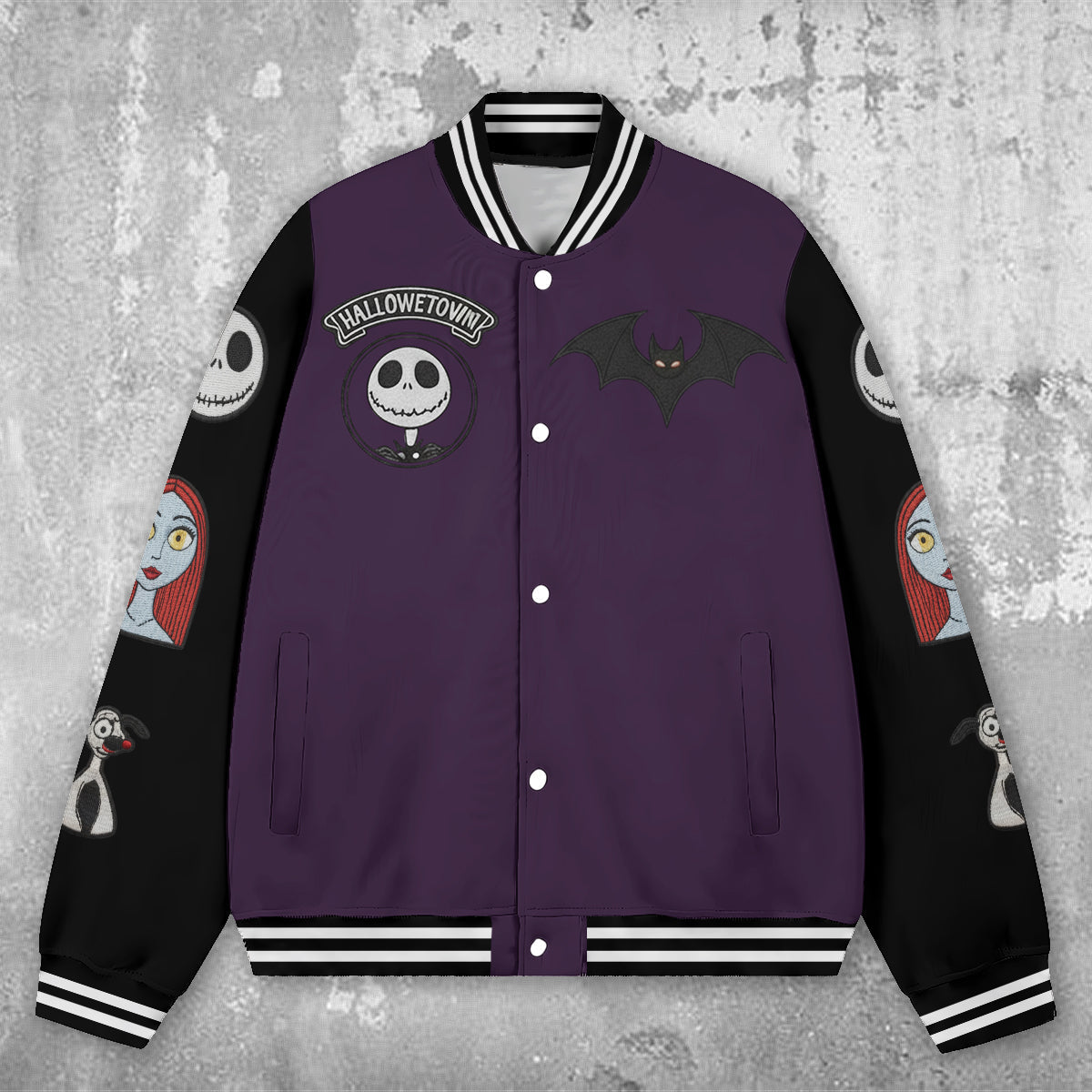 Personalized Nightmare Varsity Jacket Custom Name Gift Varsity Jacket GradoCreations