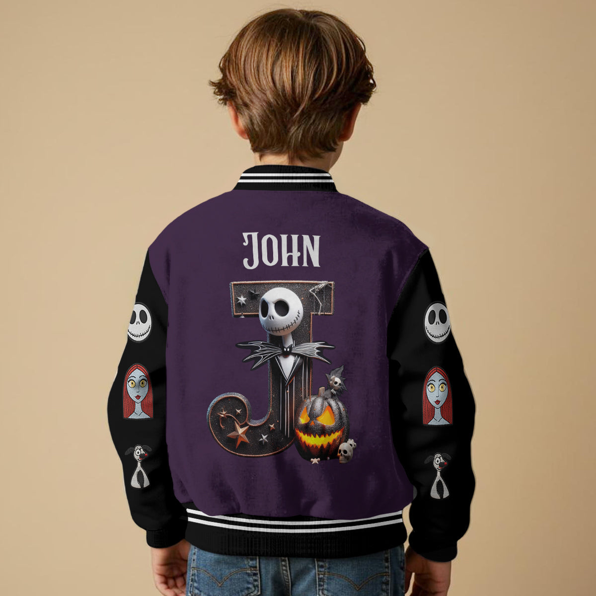 Personalized Nightmare Varsity Jacket Custom Name Gift Varsity Jacket GradoCreations