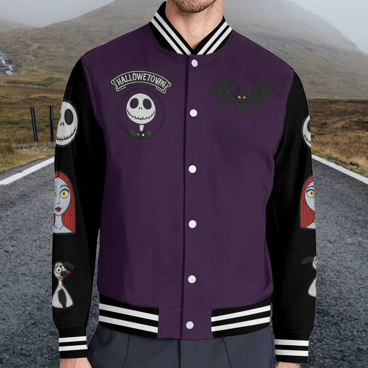Personalized Nightmare Varsity Jacket Custom Name Gift Varsity Jacket GradoCreations