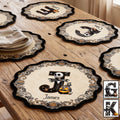 Personalized Nightmare Custom Shape Placemat for Family Table Decor Custom Shape Placemat GradoCreations