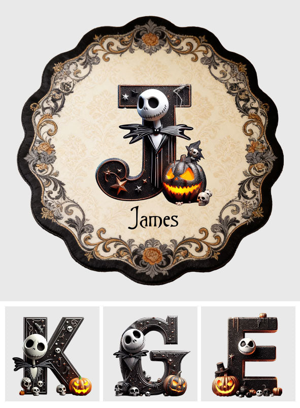 Personalized Nightmare Custom Shape Placemat for Family Table Decor Custom Shape Placemat GradoCreations