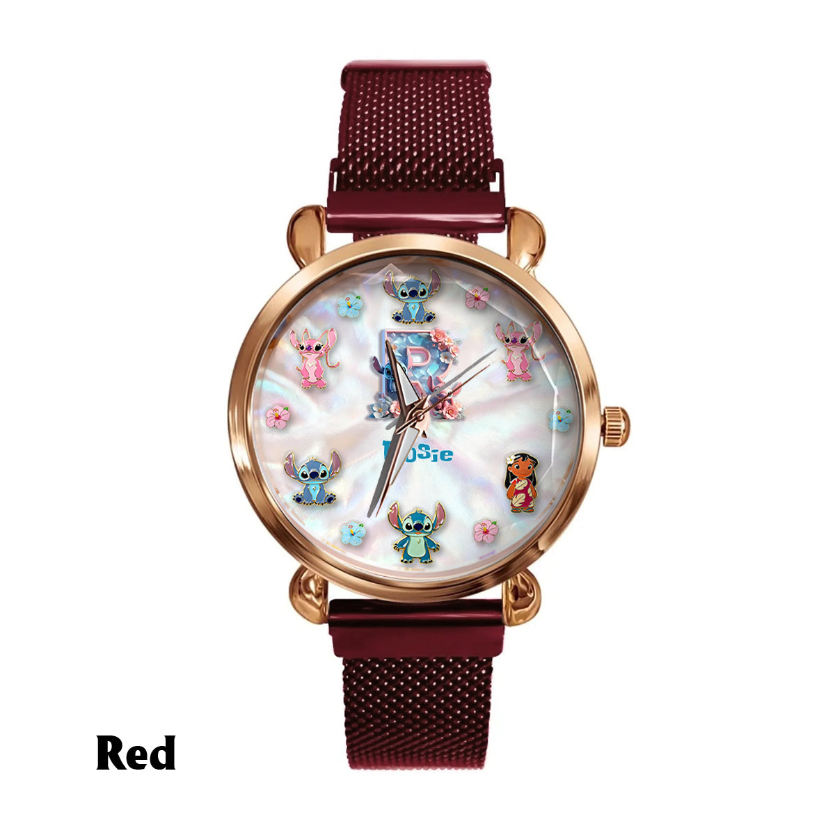 Personalized Ohana Women Hand Watch Custom Name Gift Women Hand Watch GradoCreations