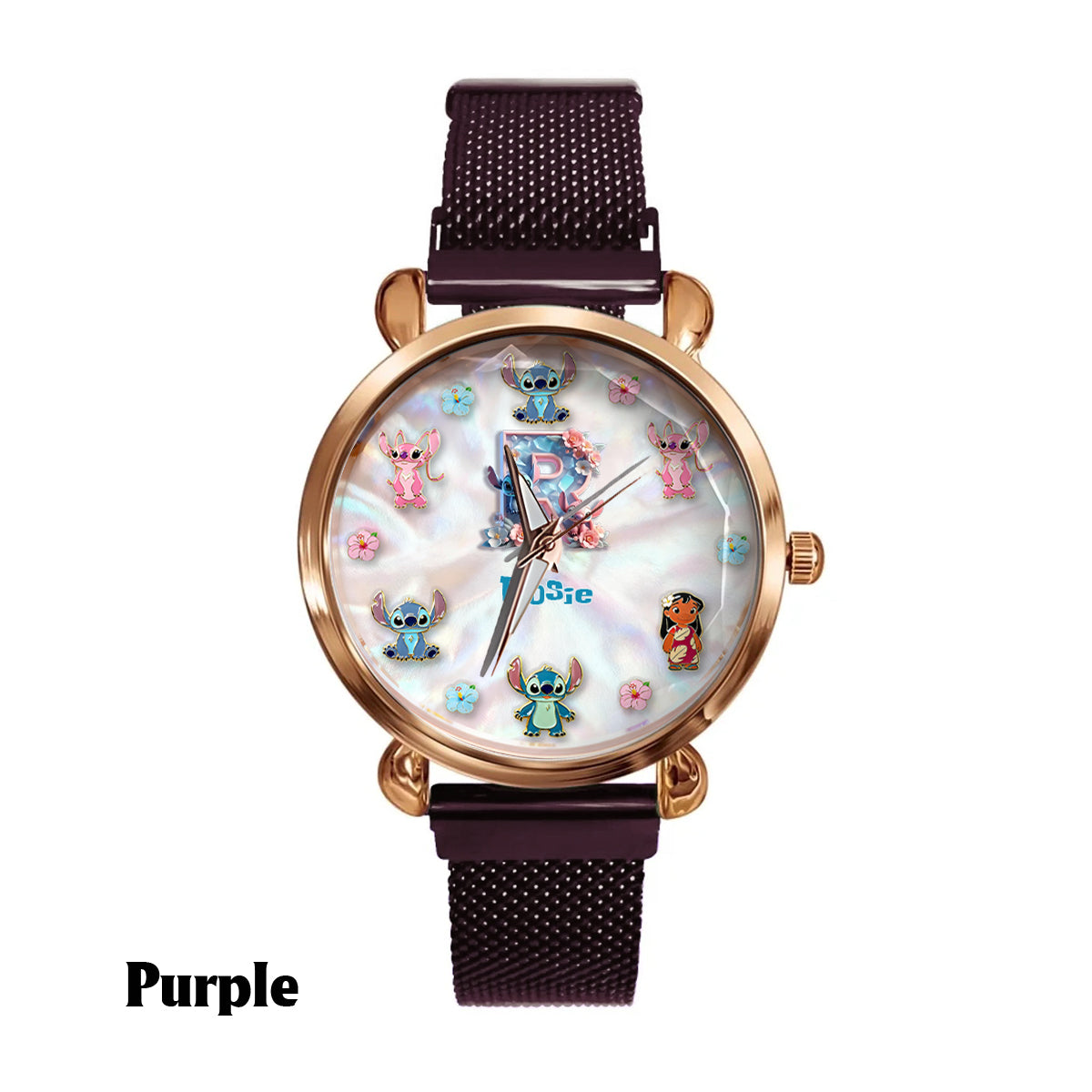 Personalized Ohana Women Hand Watch Custom Name Gift Women Hand Watch GradoCreations