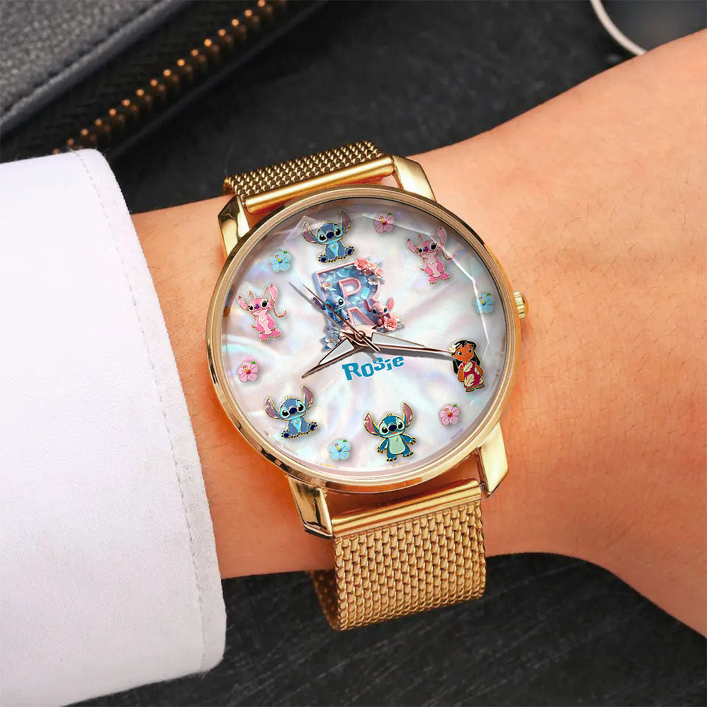 Personalized Ohana Women Hand Watch Custom Name Gift Women Hand Watch GradoCreations